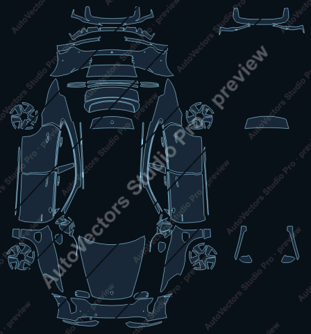 Porsche Taycan 4S (2020) sedan – watermarked preview