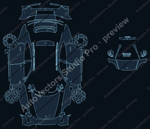 Porsche Taycan 4S SportDesign Pkg (2020) sedan – watermarked preview
