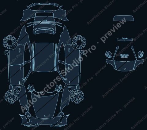 Porsche Taycan GTS Turbo S Turbo (2021) sedan – watermarked preview