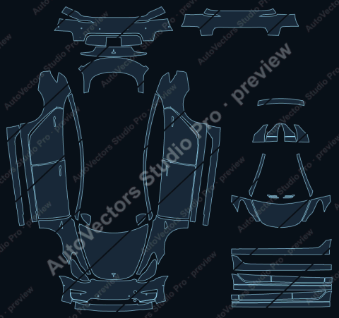 Tesla Model 3 (2017) sedan – watermarked preview