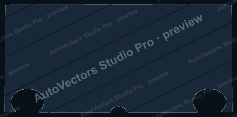 Toyota bZ4X 2026 precut interior protection film pattern – watermarked preview from the cutting software