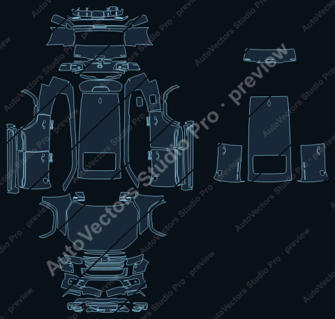 Toyota Land Cruiser GXR Modellista LC300 (2023) – watermarked preview