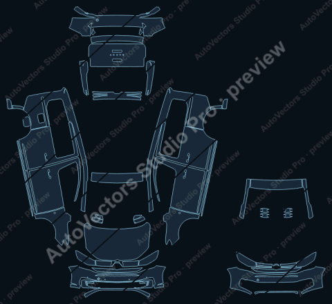 Volkswagen Caddy Life (2021) van – watermarked preview