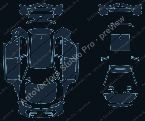 Volkswagen Golf Base MK8.5 (2025) hatchback – watermarked preview