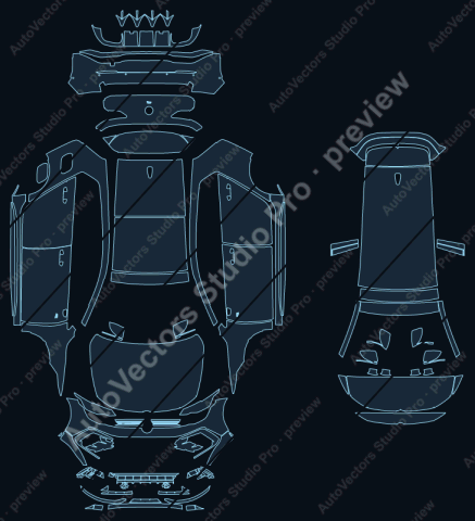 Volkswagen Golf R (2025) – watermarked preview