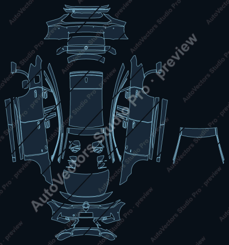Volkswagen ID.7 Base (2024) sedan – watermarked preview