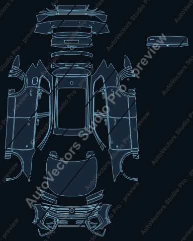 Volkswagen Touareg CR R-Line Facelift (2024) SUV – watermarked preview