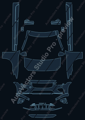 Volvo S60 Polestar Engineered Styling Kit (2019) – watermarked preview